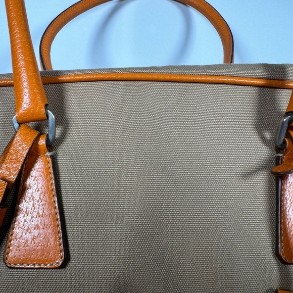 Prada Vintage Cinghiale-Trimmed Canapa - Picture 11 of 11